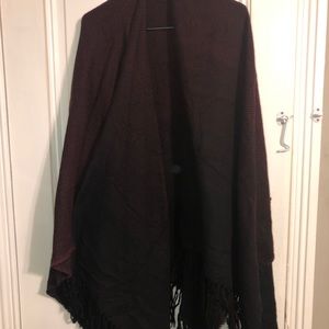 Oversized Poncho 🍁